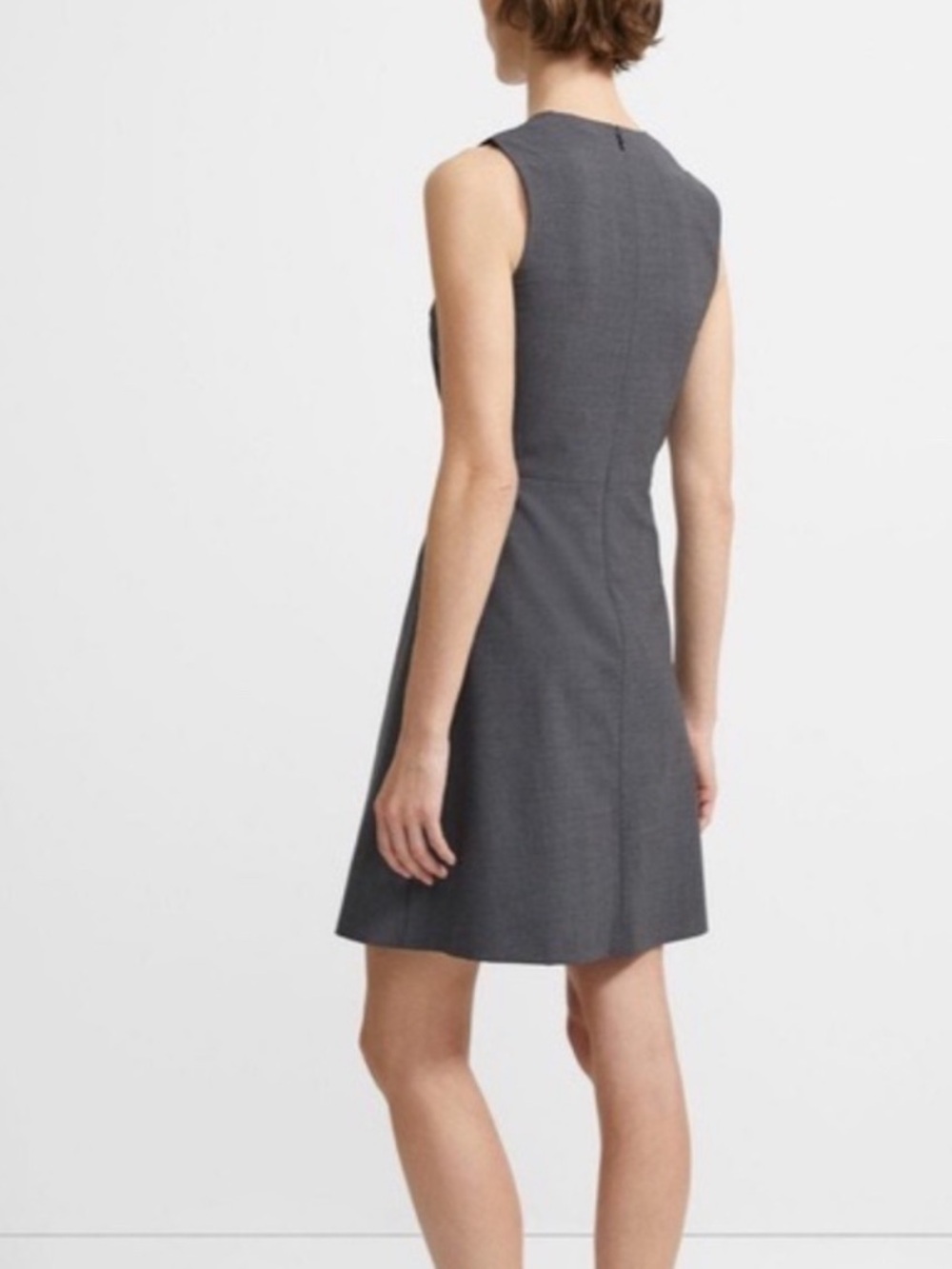 Theory Miyani Split-Neck Suit Dress - Picture 2 of 9